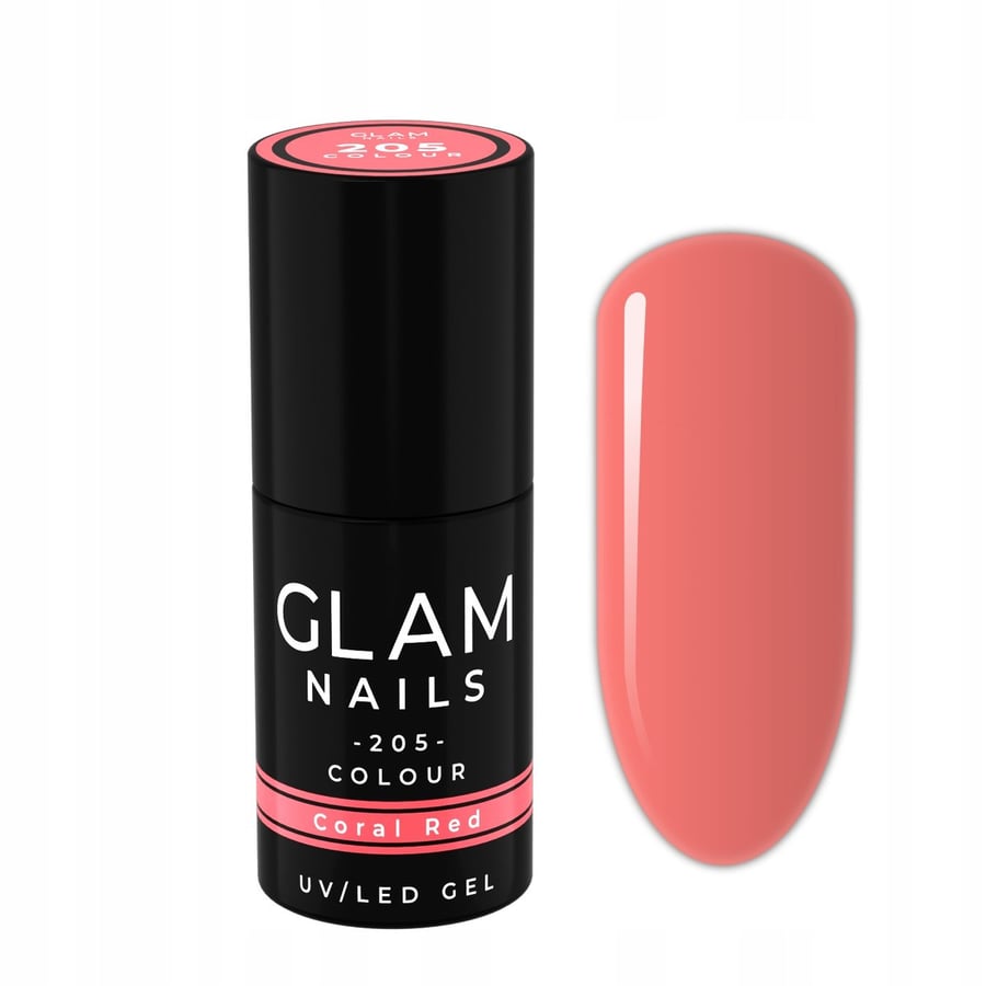 Гибридный лак для ногтей Glam Nails 205 Coral Red 6 мл
Гибридный лак для ногтей Glam Nails 205 Coral Red 6 мл