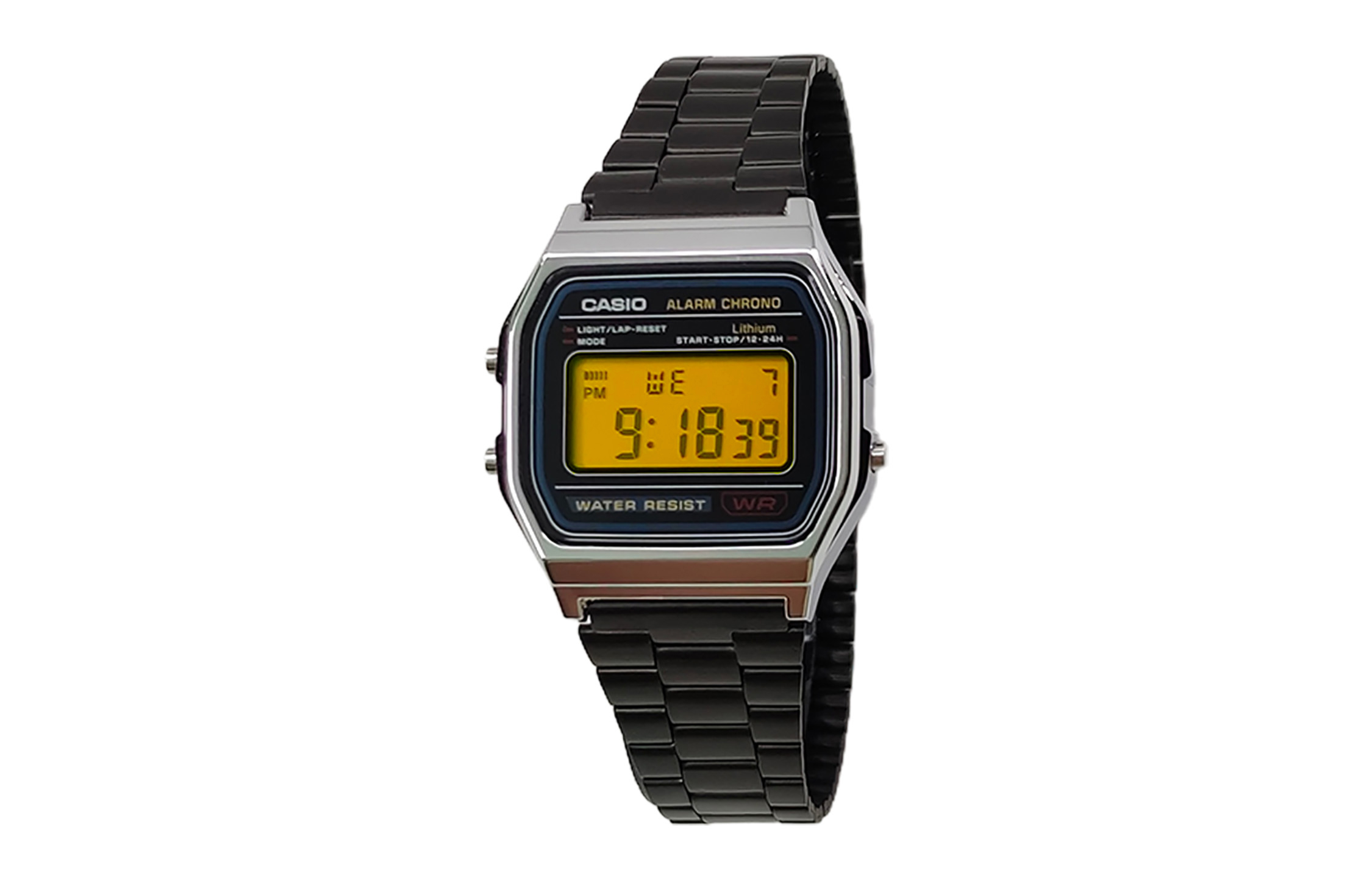 Casio Мужские часы Retrofit Series с кварцевым механизмом, ремешком из нержавеющей стали и черным циферблатом
Casio Мужские часы Retrofit Series с кварцевым механизмом, ремешком из нержавеющей стали и черным циферблатом