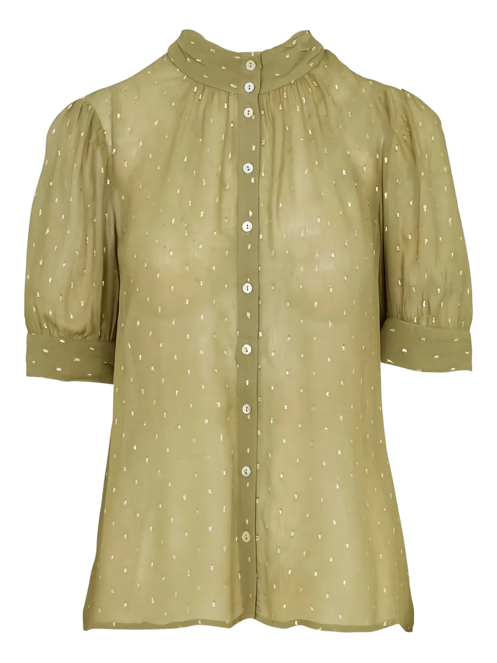 Блузка Mimi на пуговицах Ba&Sh, зеленый
Блузка Mimi на пуговицах Ba&Sh, зеленый