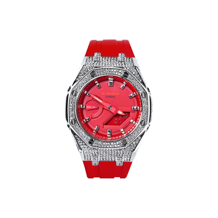 CASIO Часы Unisex Liquid Crystal/Analog Dual Display Series 48.5mm Red Watch
CASIO Часы Unisex Liquid Crystal/Analog Dual Display Series 48.5mm Red Watch