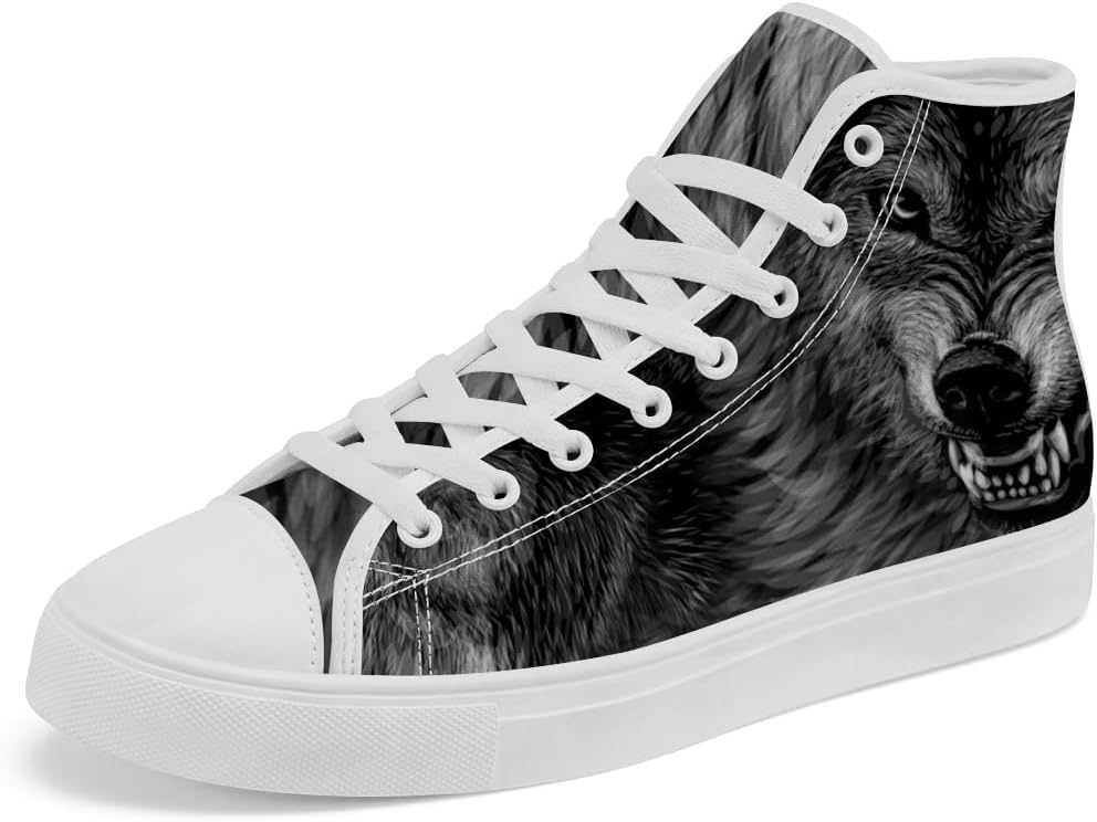 Высокие кеды Wolf из канвы, высокие кроссовки на шнуровке, повседневная обувь для мужчин и женщин Chebing, 612 Gray
Высокие кеды Wolf из канвы, высокие кроссовки на шнуровке, повседневная обувь для мужчин и женщин Chebing, 612 Gray