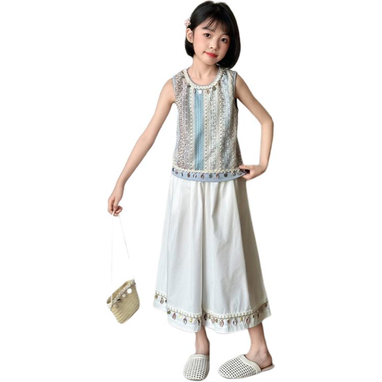 PROTECTCAMEL Детский двухкомпонентный комплект с юбкой и круглым вырезом, средней длины
PROTECTCAMEL Детский двухкомпонентный комплект с юбкой и круглым вырезом, средней длины