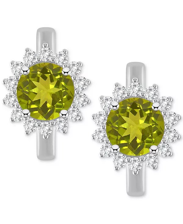 Серьги-Кольца с ореолом из стерлингового серебра с родолитом (2-1/5 карата tw) и белым топазом (1/2 карата tw) (также с перидотом, голубым топазом, аметистом и цитрином) Macy'S, peridot
Серьги-Кольца с ореолом из стерлингового серебра с родолитом (2-1/5 карата tw) и белым топазом (1/2 карата tw) (также с перидотом, голубым топазом, аметистом и цитрином) Macy'S, peridot