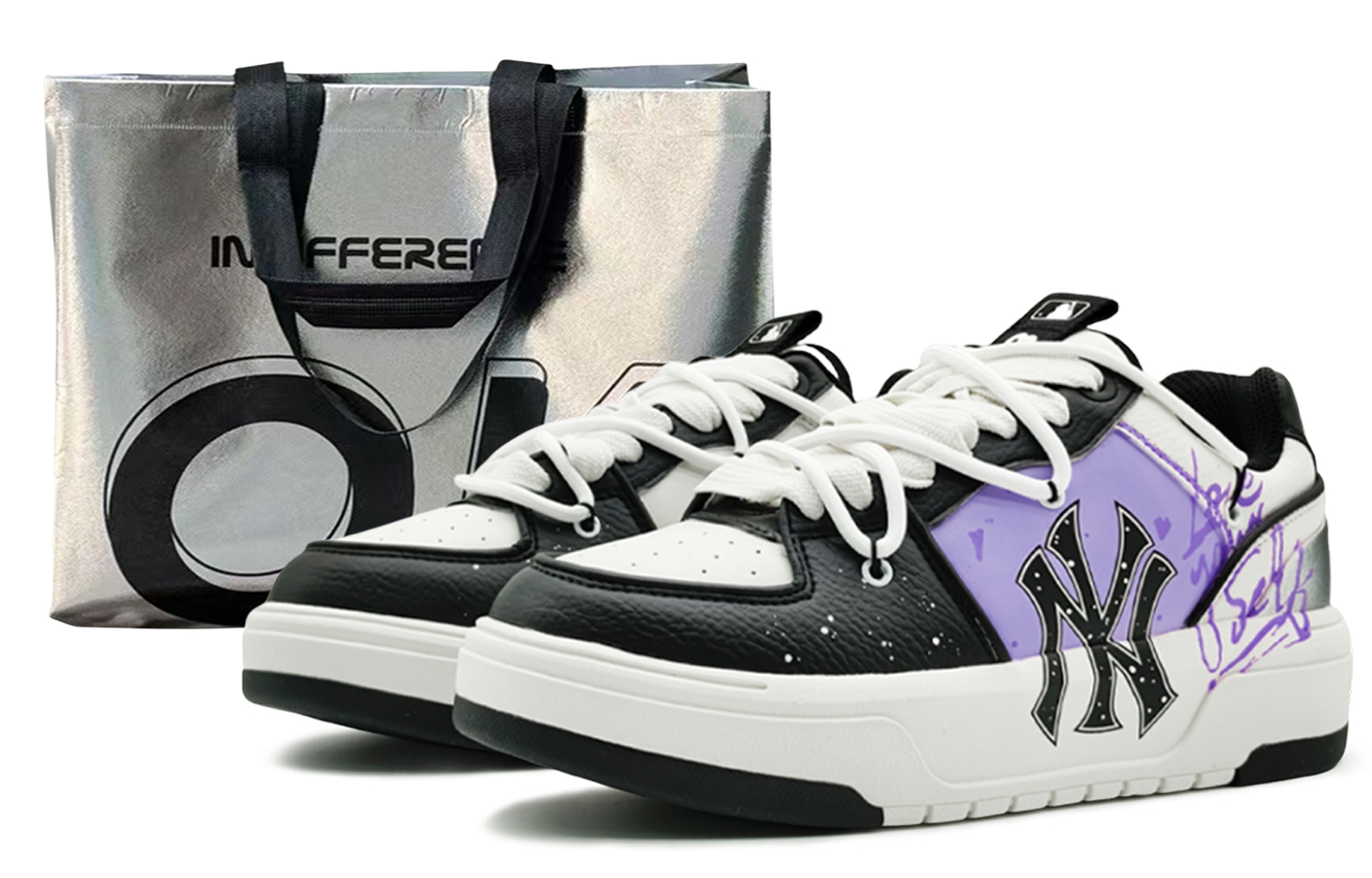 MLB Прочные скейтерские кросcовки EIGHT% Her Power с защитой от истирания, низкие, унисекс, фиолетовые, цвет Purple
MLB Прочные скейтерские кросcовки EIGHT% Her Power с защитой от истирания, низкие, унисекс, фиолетовые, цвет Purple