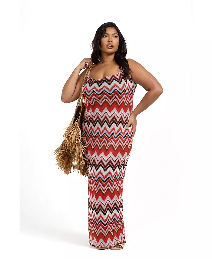 Женское сетчатое платье макси с ретро-принтом FASHION-SZN CURVE, коричневый
Женское сетчатое платье макси с ретро-принтом FASHION-SZN CURVE, коричневый