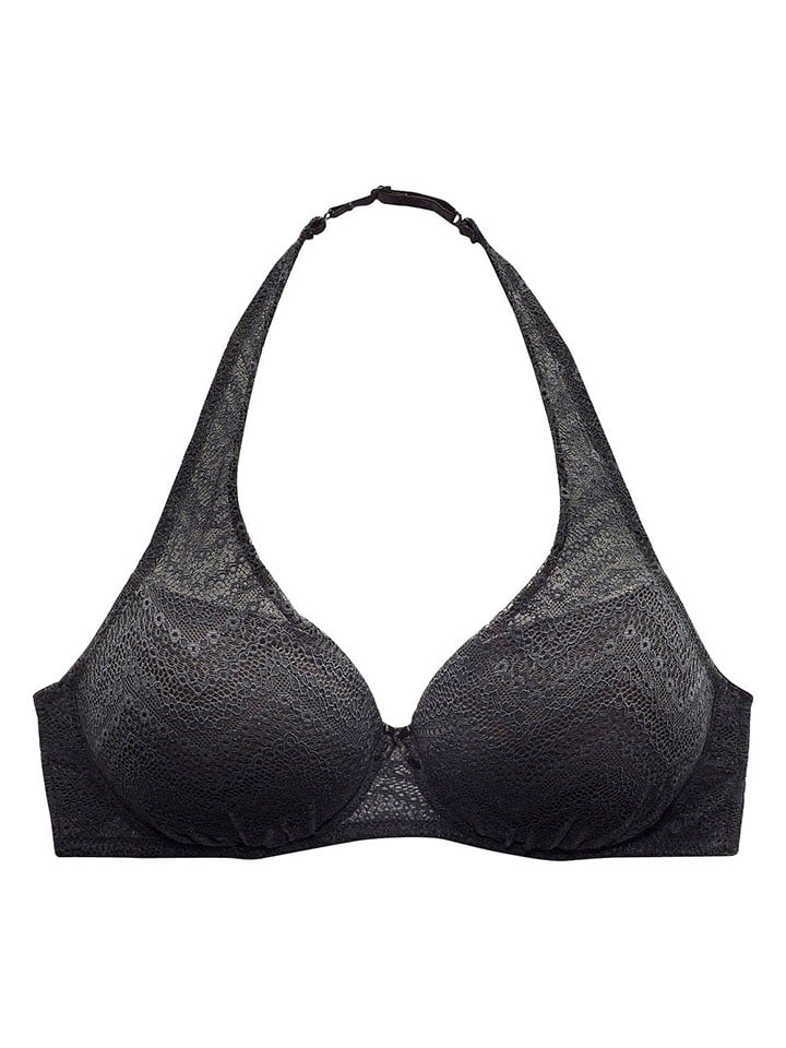 LASCANA Бюстгальтер с подкладкой, черный
LASCANA Бюстгальтер с подкладкой, черный