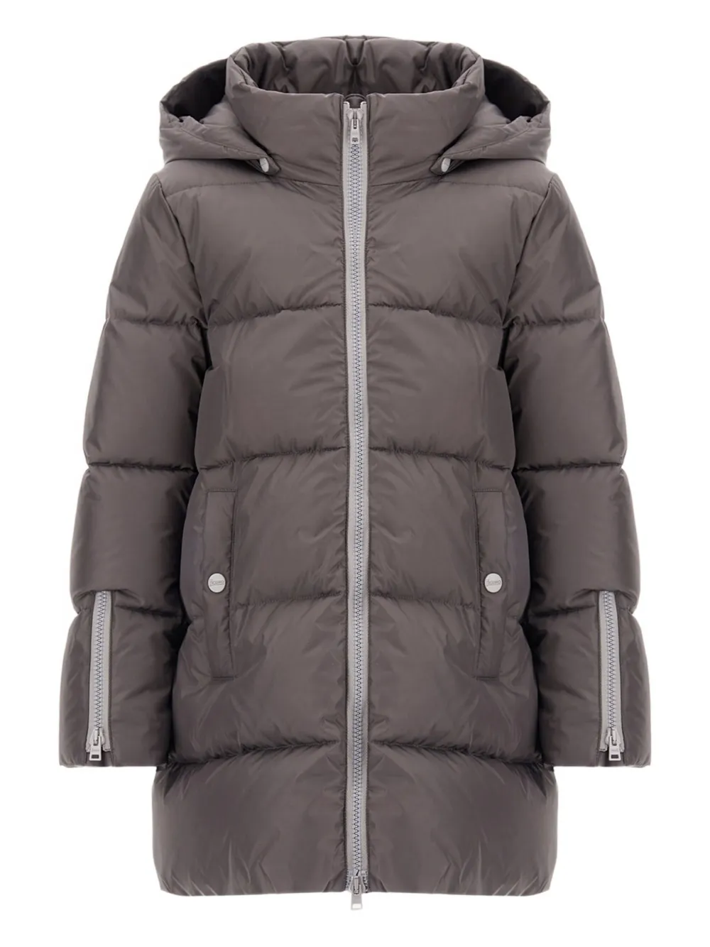 Пуховик с капюшоном Herno Kids, серый
Пуховик с капюшоном Herno Kids, серый