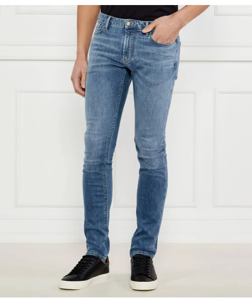 Джинсы j06 Slim fit Emporio Armani, синий 
Джинсы j06 Slim fit Emporio Armani, синий