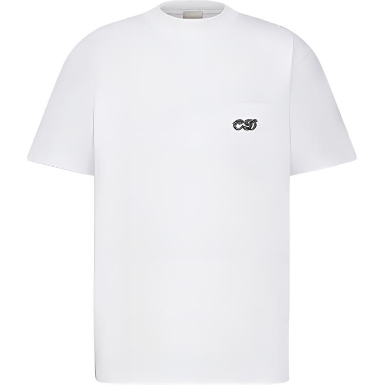 Ежеквартальные новинки Футболка мужская белая Dior, белый
Ежеквартальные новинки Футболка мужская белая Dior, белый