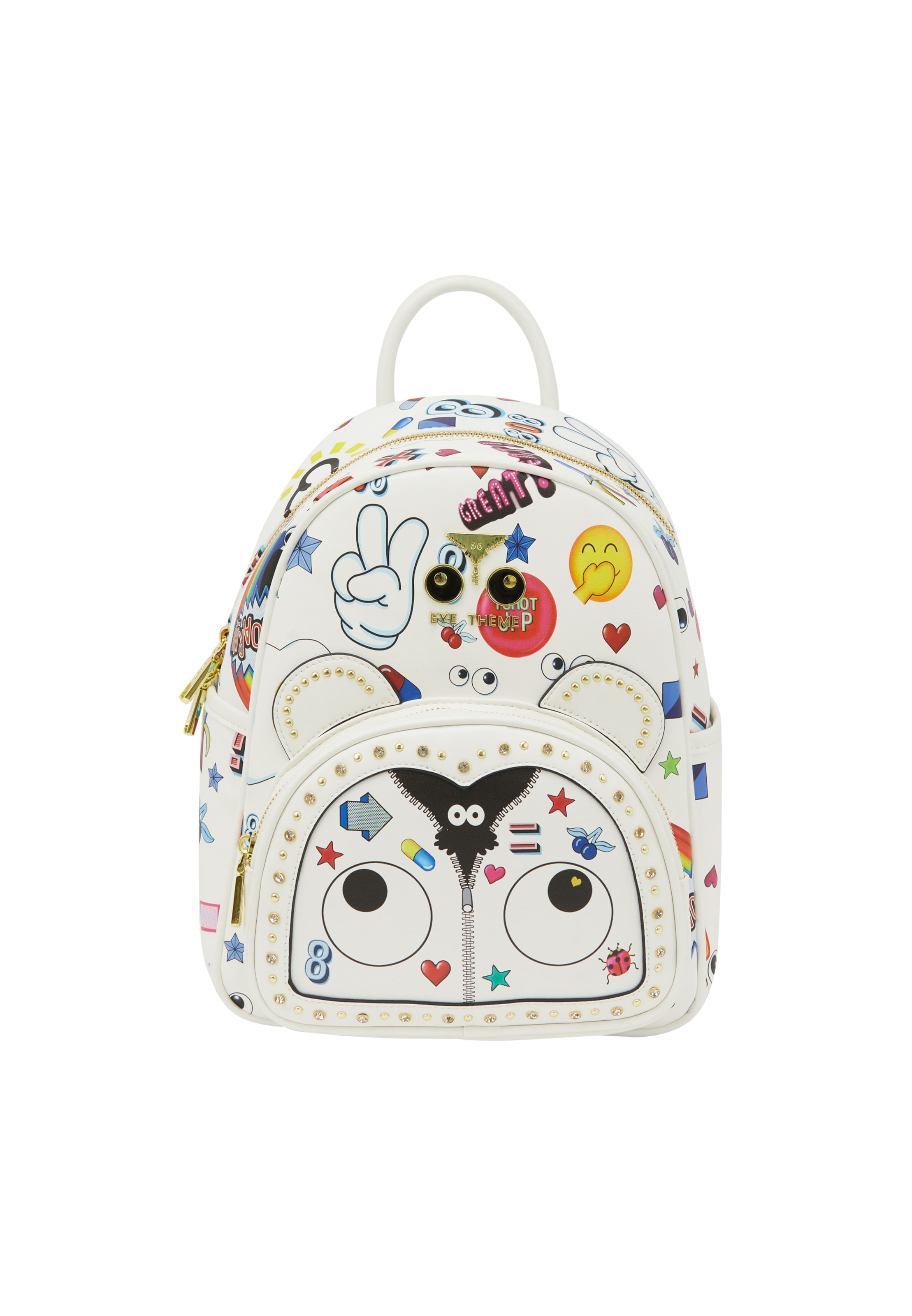 MYMO Рюкзак 'Eyetheme' в белом цвете
MYMO Рюкзак 'Eyetheme' в белом цвете