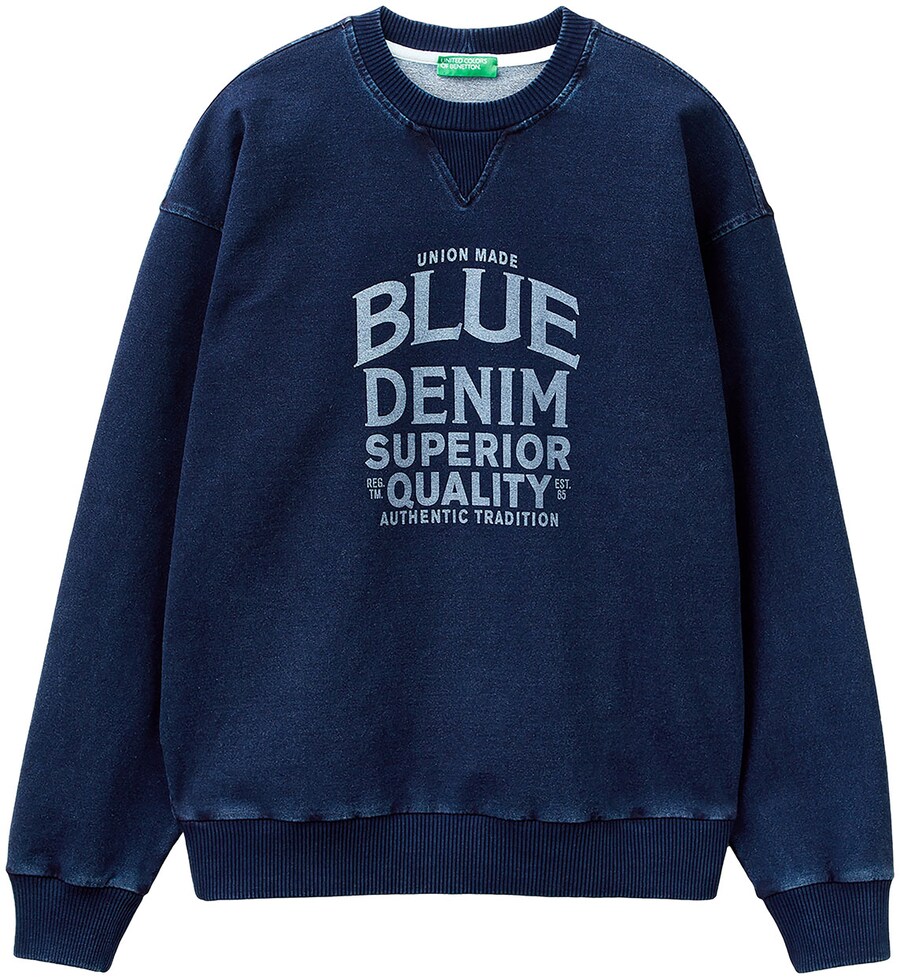 Толстовка UNITED COLORS OF BENETTON, темно-синий/небесно-голубой
Толстовка UNITED COLORS OF BENETTON, темно-синий/небесно-голубой