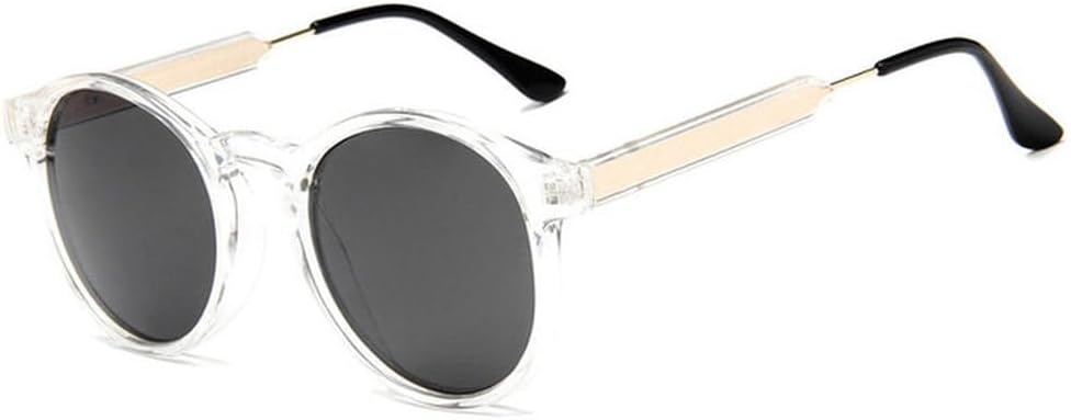 Ретро круглые солнцезащитные очки для женщин и мужчин, прозрачные, женские солнцезащитные очки для мужчин и женщин, солнцезащитные очки с защитой от УФ-излучения UV400 TKKTLLT, C4 Clear Grey
Ретро круглые солнцезащитные очки для женщин и мужчин, прозрачные, женские солнцезащитные очки для мужчин и женщин, солнцезащитные очки с защитой от УФ-излучения UV400 TKKTLLT, C4 Clear Grey