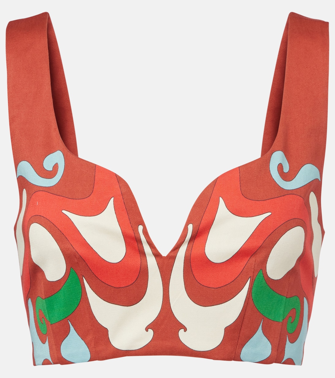 Байя укороченный топ из смесового хлопка с принтом La DoubleJ, Phoenix Placée
Байя укороченный топ из смесового хлопка с принтом La DoubleJ, Phoenix Placée