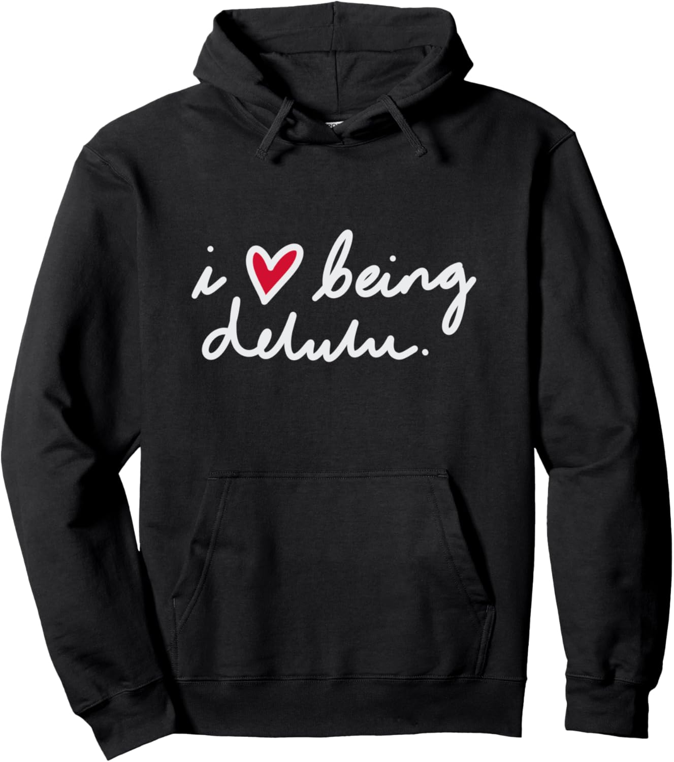 Мне нравится быть ДеЛу. Мои бредовые идеи странные. Толстовка Funny I'M Delulu Delusional Hand Written, черный
Мне нравится быть ДеЛу. Мои бредовые идеи странные. Толстовка Funny I'M Delulu Delusional Hand Written, черный