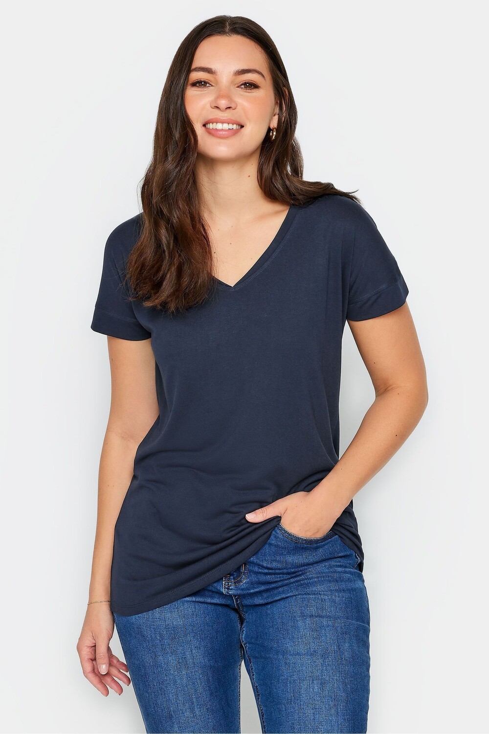 Футболка премиум-класса с V-образным вырезом Long Tall Sally, синий
Футболка премиум-класса с V-образным вырезом Long Tall Sally, синий