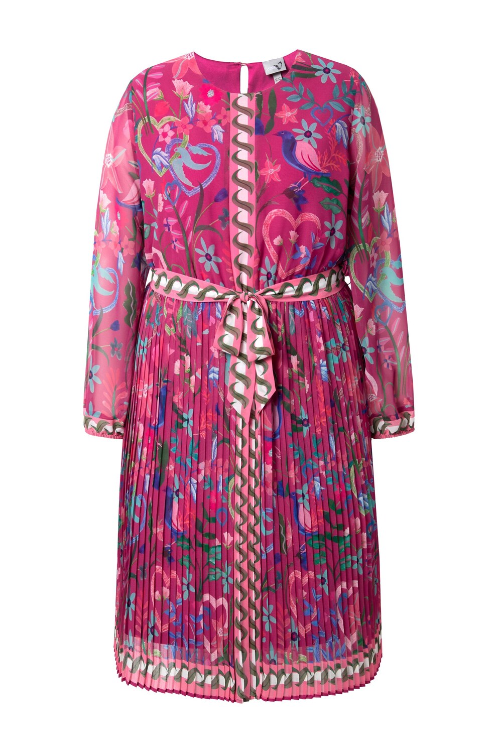 Ulla Popken Платье в цветах питайя, малина, темно-розовый
Ulla Popken Платье в цветах питайя, малина, темно-розовый