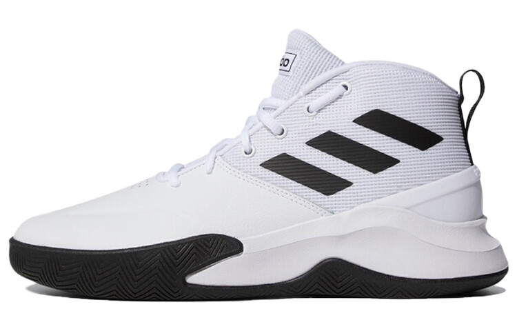 Баскетбольные кроссовки OwnTheGame для мужчин с высоким верхом, белые/черные Adidas
Баскетбольные кроссовки OwnTheGame для мужчин с высоким верхом, белые/черные Adidas