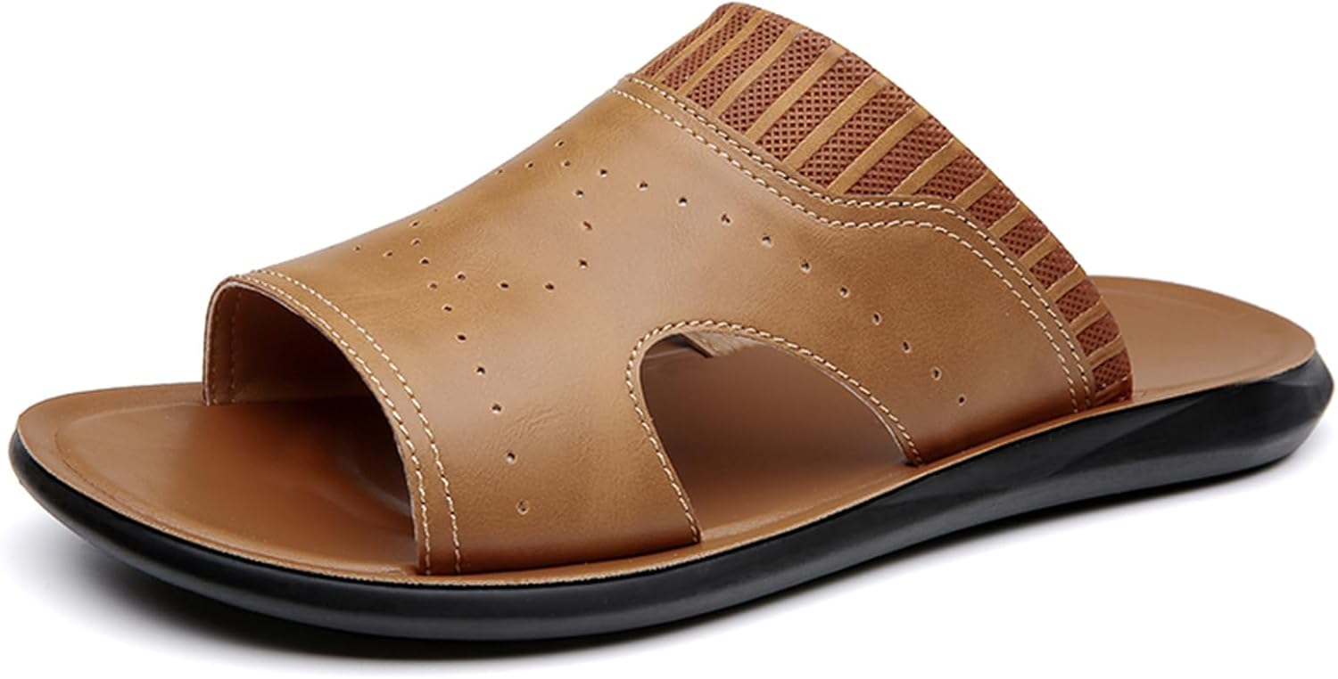 Мужские сандалии с мягкой подкладкой, удобные спортивные тапочки для дома и улицы, пляжные сандалии Abborora, коричневый
Мужские сандалии с мягкой подкладкой, удобные спортивные тапочки для дома и улицы, пляжные сандалии Abborora, коричневый