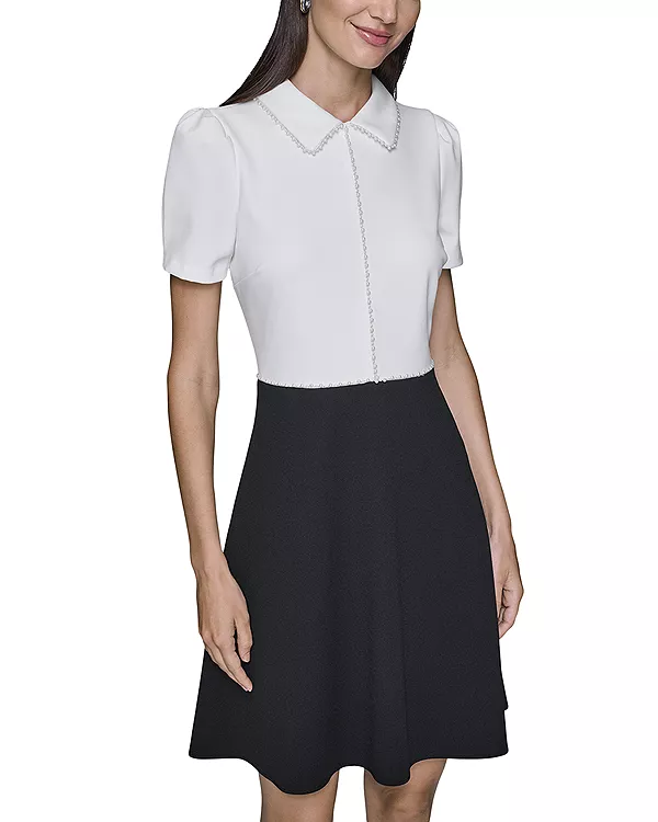 Платье-Трапеция из крепа в стиле «дайвинг» Karl Lagerfeld Paris, белый
Платье-Трапеция из крепа в стиле «дайвинг» Karl Lagerfeld Paris, белый