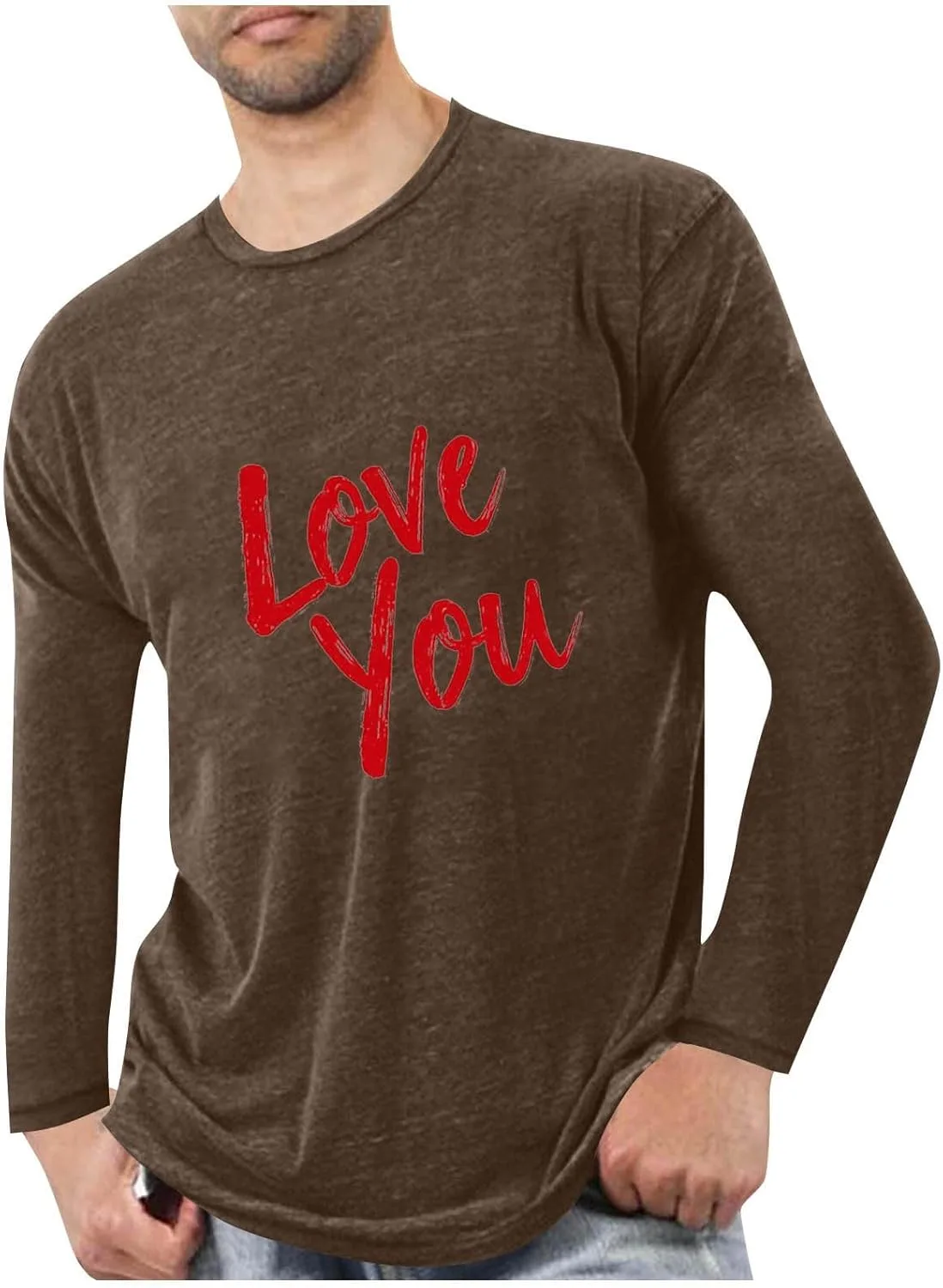 Мужская футболка Valentine's Day с принтом Love You, Big and Tall, длинный рукав Xiaojmake
Мужская футболка Valentine's Day с принтом Love You, Big and Tall, длинный рукав Xiaojmake