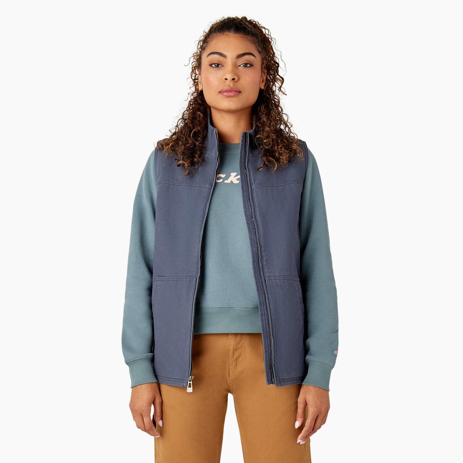 Женский жилет из утиного полотна с флисовой подкладкой Dickies, цвет rinsed diesel gray (ryg)
Женский жилет из утиного полотна с флисовой подкладкой Dickies, цвет rinsed diesel gray (ryg)