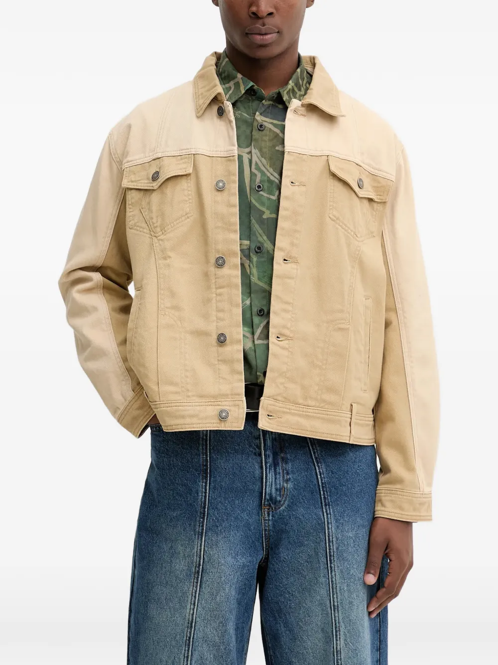 Двухцветная куртка Desigual, бежевый
Двухцветная куртка Desigual, бежевый