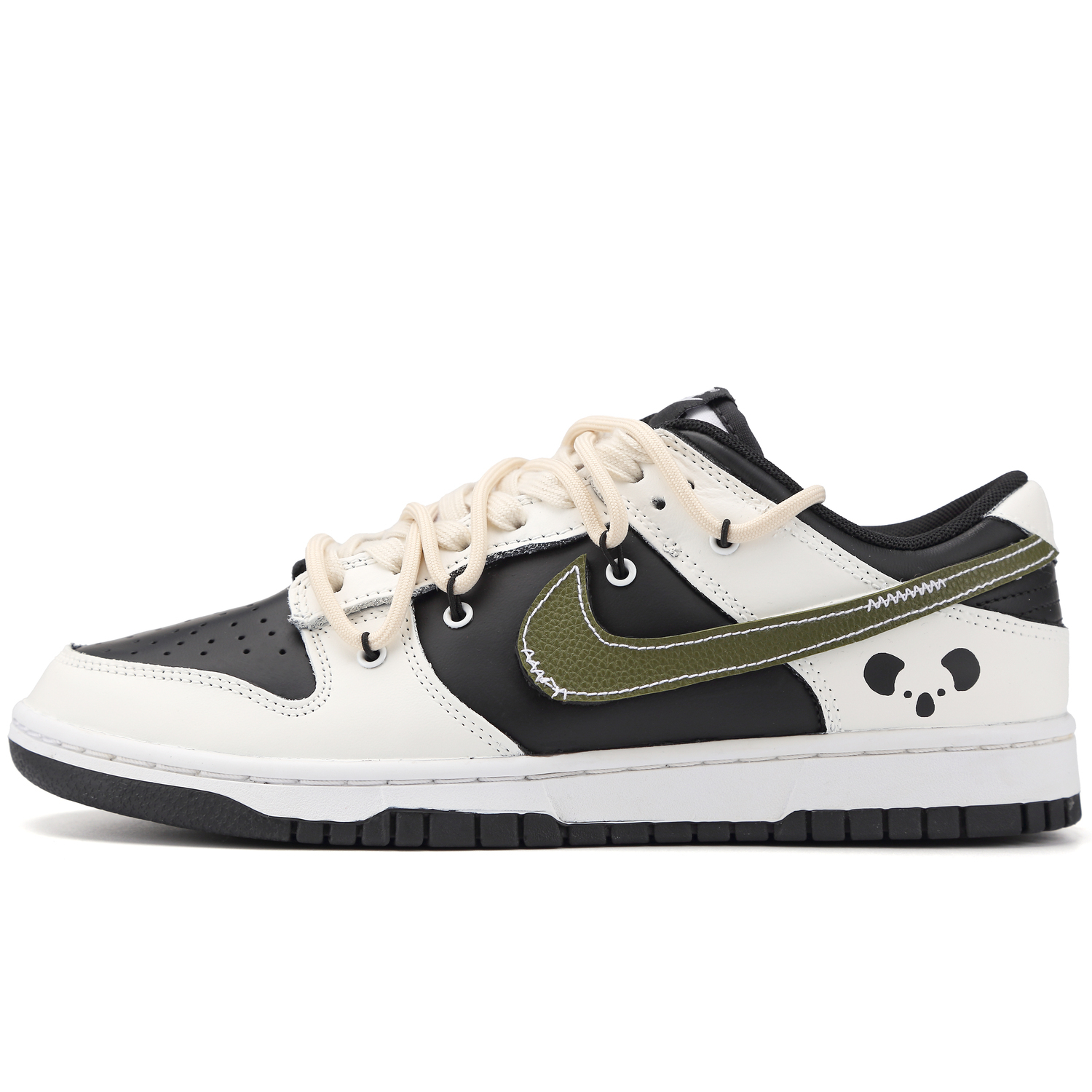 Dunk 'Black' нескользящие устойчивые к истиранию низкие детские скейтбординговые кроссовки унисекс Nike, черный/белый
Dunk 'Black' нескользящие устойчивые к истиранию низкие детские скейтбординговые кроссовки унисекс Nike, черный/белый