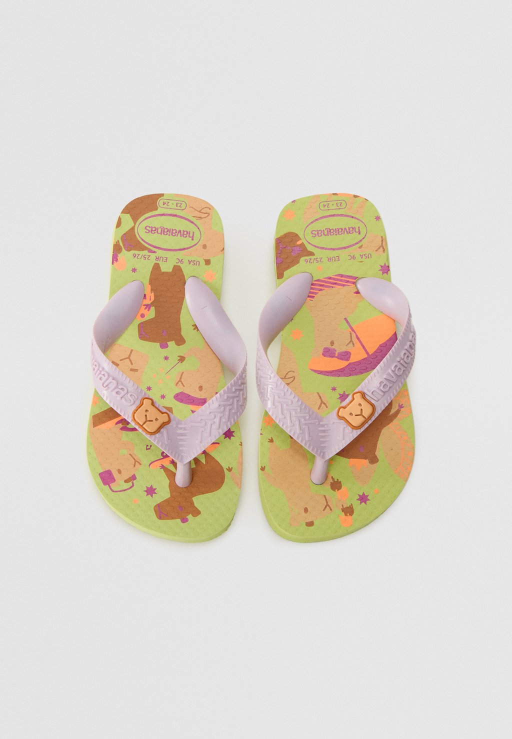 Сандалии с Т-образной застежкой FANTASY - Pool slides Havaianas, светло-зеленый
Сандалии с Т-образной застежкой FANTASY - Pool slides Havaianas, светло-зеленый