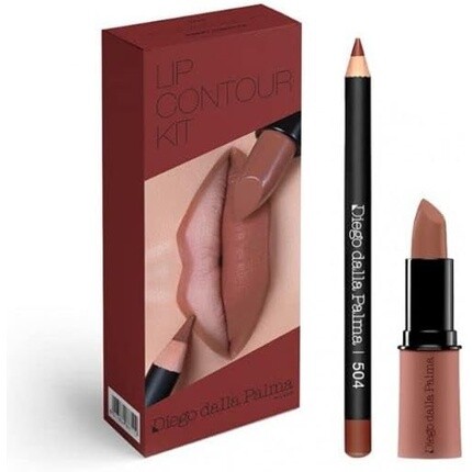 Набор для контура губ Rossetto+Matita 504 Gianduia, Diego Dalla Palma 
Набор для контура губ Rossetto+Matita 504 Gianduia, Diego Dalla Palma
