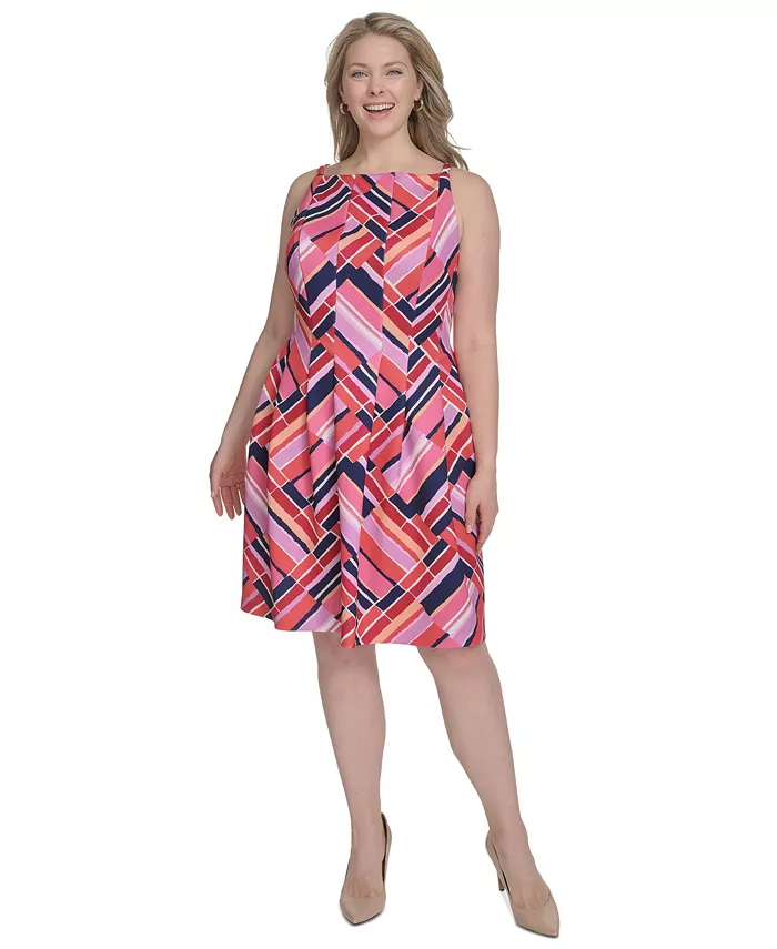 Платье-труба Petite с квадратным вырезом и принтом Vince Camuto, розовый
Платье-труба Petite с квадратным вырезом и принтом Vince Camuto, розовый