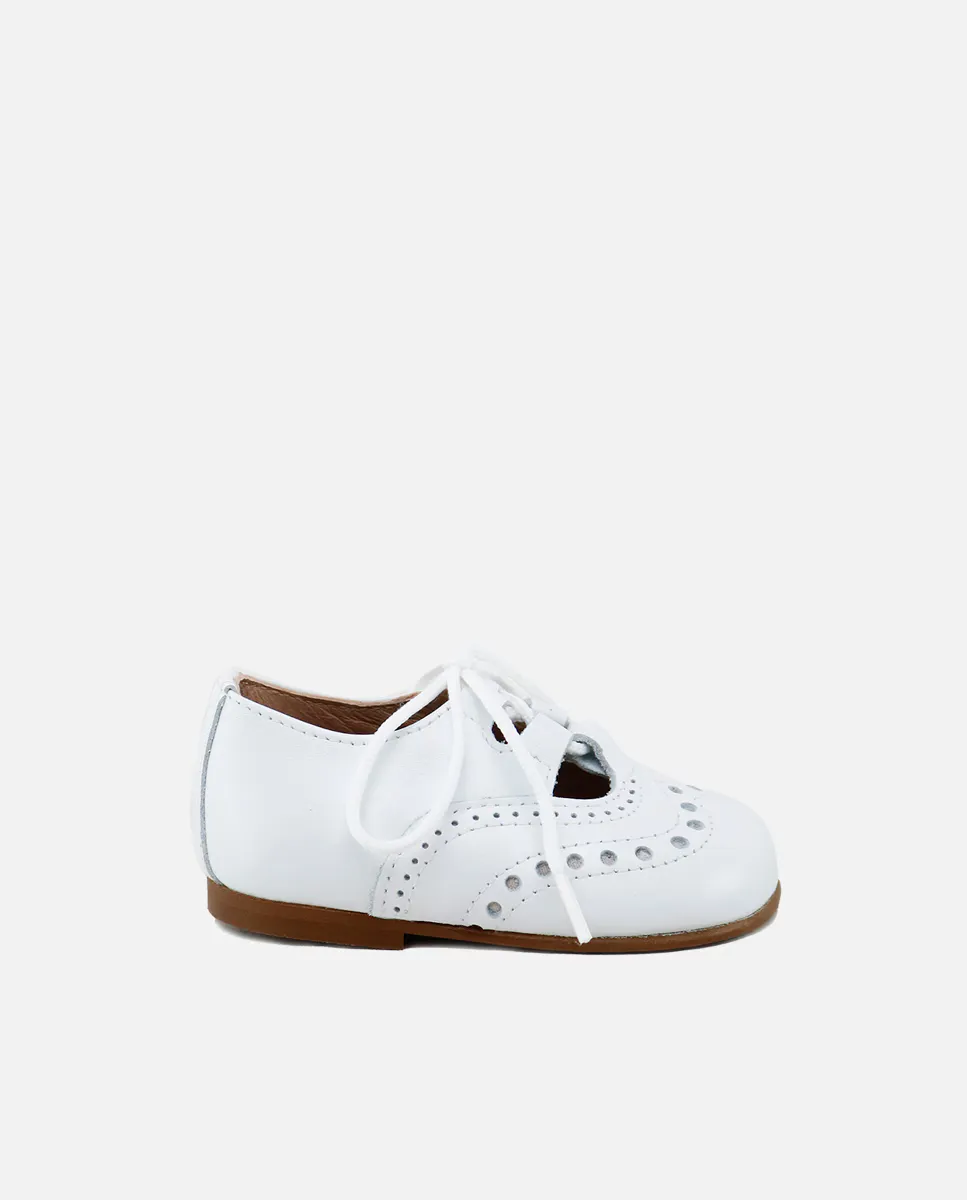 Английская детская обувь из рубленой кожи Eli 1957, белый
Английская детская обувь из рубленой кожи Eli 1957, белый