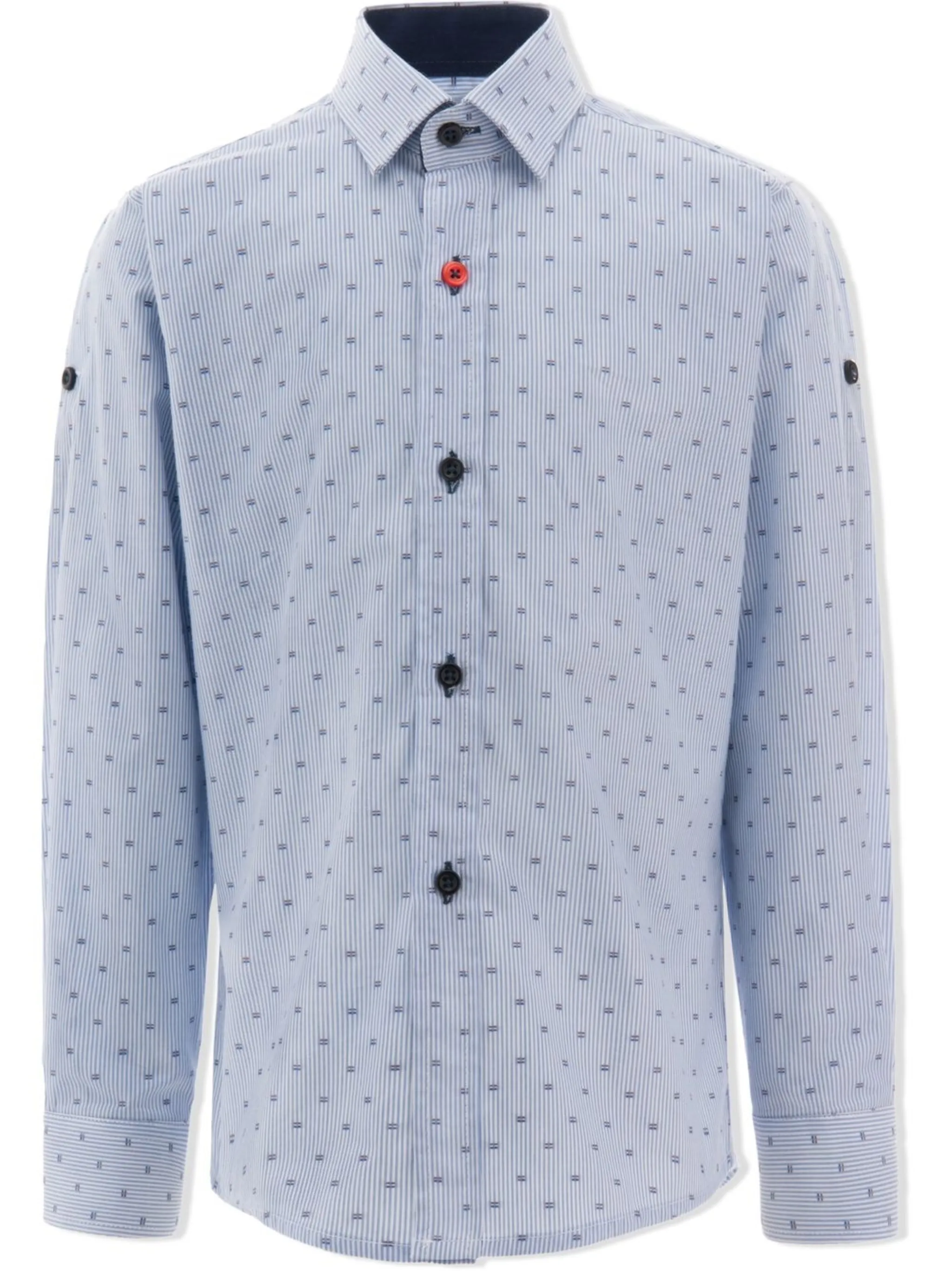 Рубашка в тонкую полоску Moustache, синий
Рубашка в тонкую полоску Moustache, синий