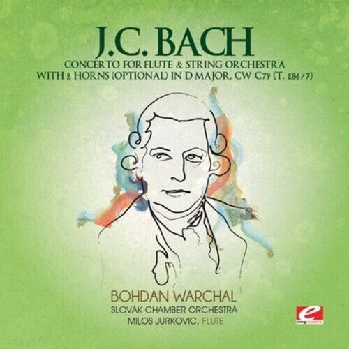 CD диск Bach, J.C.: Concerto Flute & String Orchestra 2 Horns
CD диск Bach, J.C.: Concerto Flute & String Orchestra 2 Horns