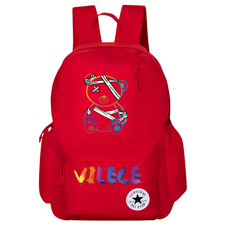Converse Полиэстеровый баскетбольный рюкзак среднего размера унисекс красный, Bandages Bear 
Converse Полиэстеровый баскетбольный рюкзак среднего размера унисекс красный, Bandages Bear