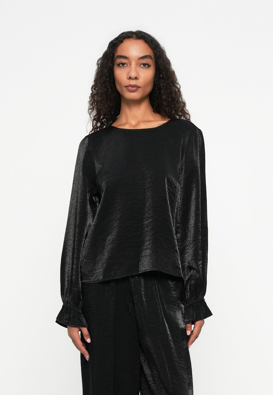 Блуза TOM TAILOR DENIM CUFF FRILLS, Deep Black/Black
Блуза TOM TAILOR DENIM CUFF FRILLS, Deep Black/Black