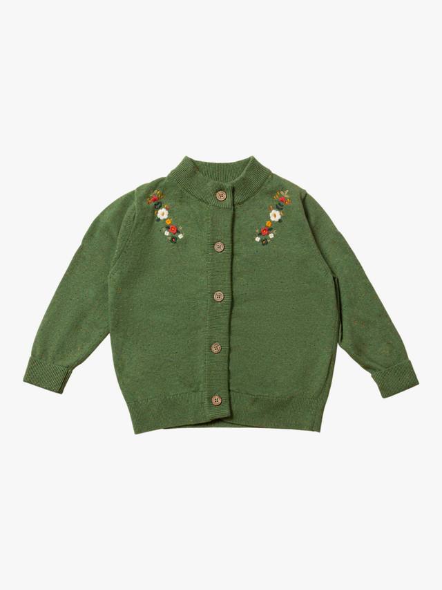 Детский вязаный кардиган в цветочек Little Green Radicals, зеленый/разноцветный
Детский вязаный кардиган в цветочек Little Green Radicals, зеленый/разноцветный