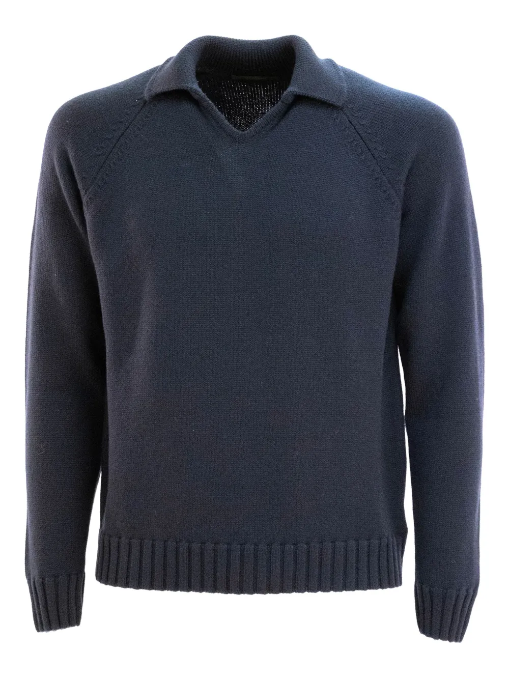 Свитер с V-образным вырезом Zanone, синий
Свитер с V-образным вырезом Zanone, синий