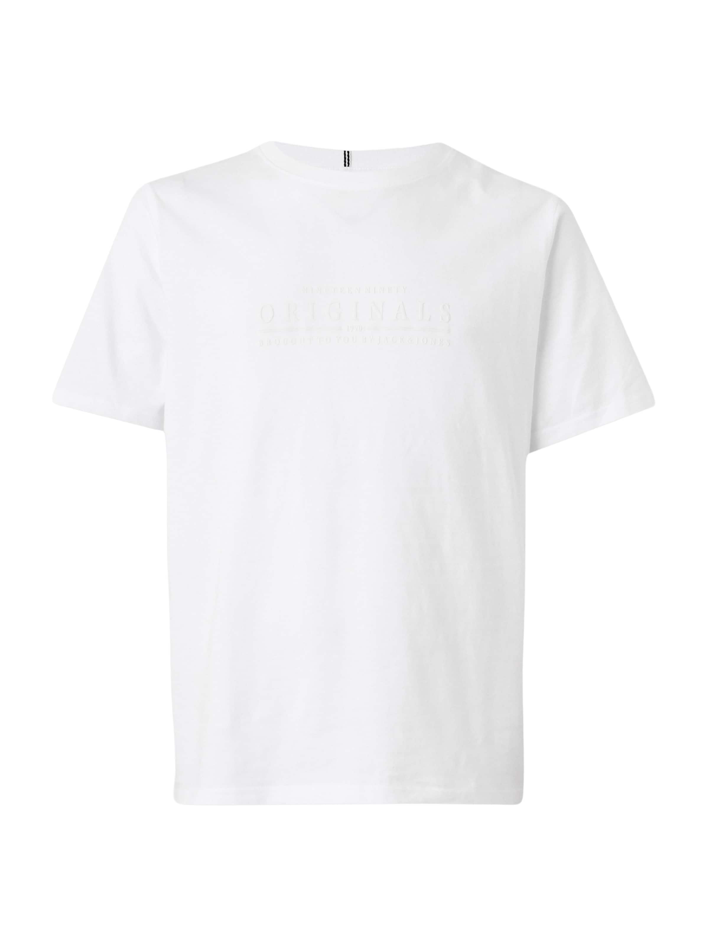 JACK & JONES Футболка 'JORCATSKILLS' в белом цвете
JACK & JONES Футболка 'JORCATSKILLS' в белом цвете