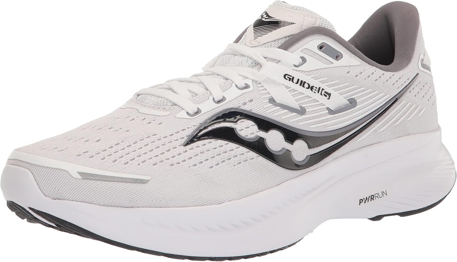 Мужские кроссовки Saucony Guide 16, белый/черный
Мужские кроссовки Saucony Guide 16, белый/черный