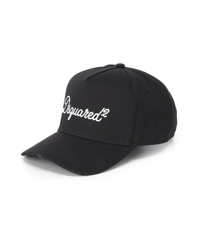Бейсболка с логотипом Dsquared2, черный
Бейсболка с логотипом Dsquared2, черный