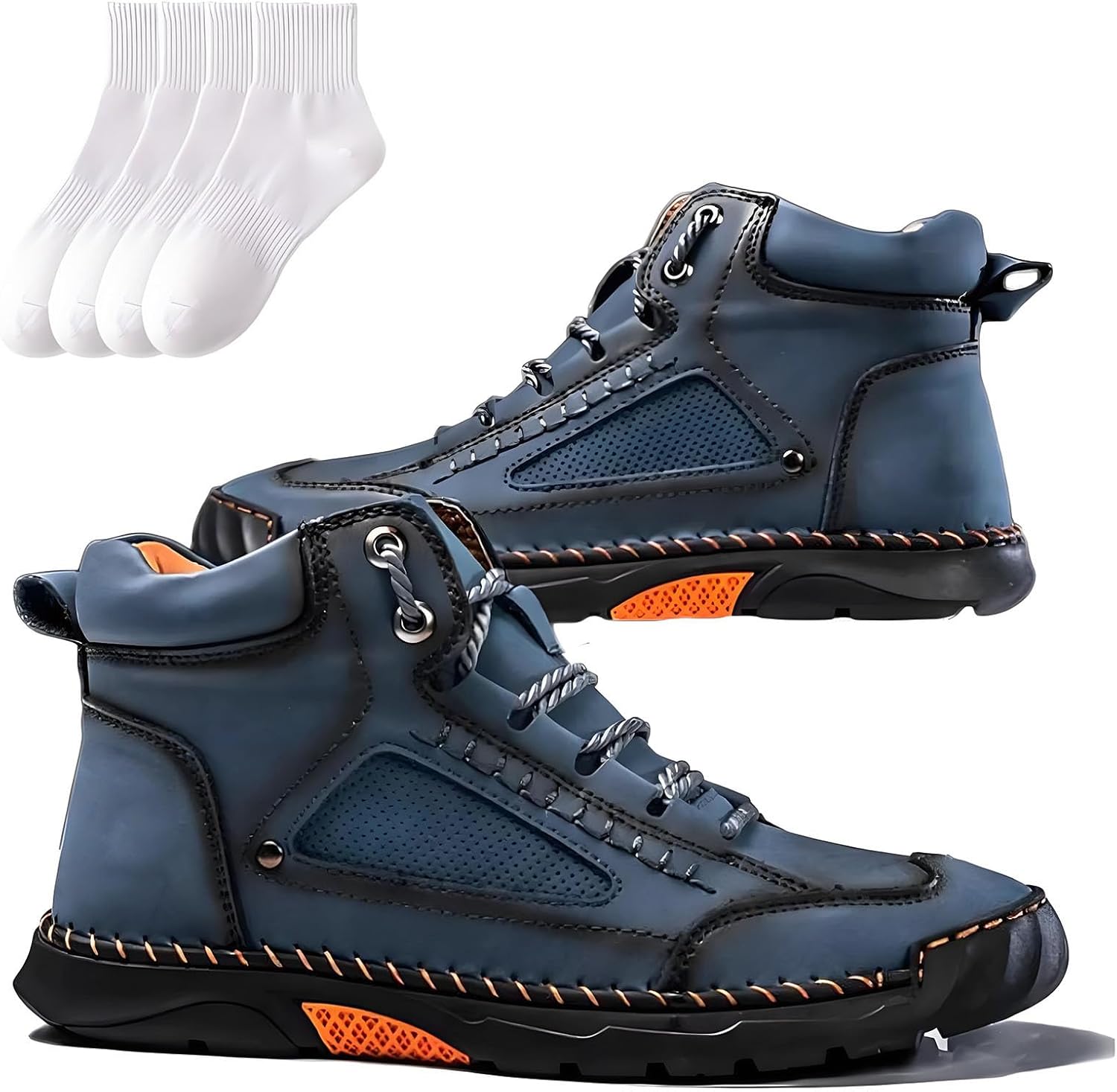 Мужские ботинки, кожаные ботинки, удобные мужские кожаные ботинки ручной работы- водонепроницаемые, с поддержкой свода стопы Generic, D
Мужские ботинки, кожаные ботинки, удобные мужские кожаные ботинки ручной работы- водонепроницаемые, с поддержкой свода стопы Generic, D