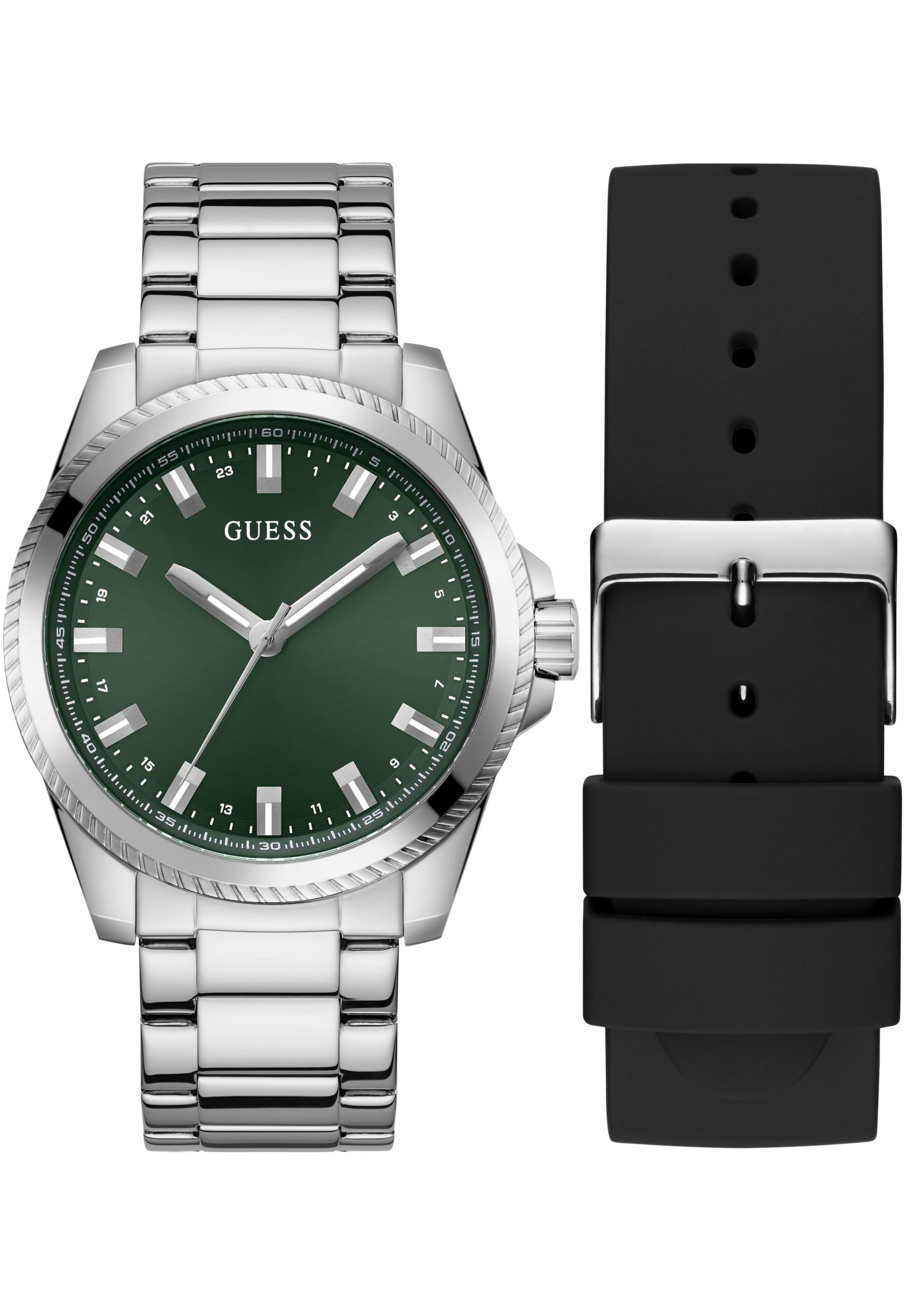 GUESS Часы Analog 'Champ' в серебристом цвете
GUESS Часы Analog 'Champ' в серебристом цвете