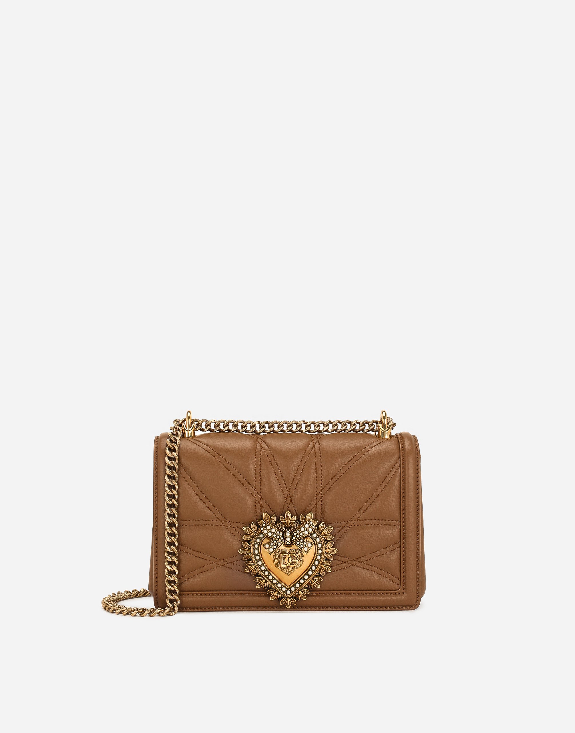 Сумка на плечо medium devotion Dolce & Gabbana, бежевый
Сумка на плечо medium devotion Dolce & Gabbana, бежевый
