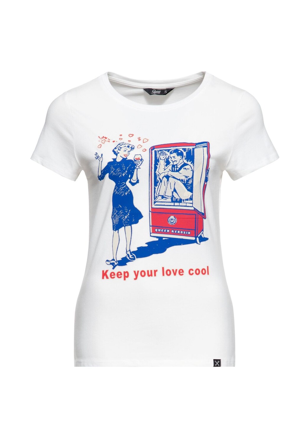 Рубашка с принтом и комиксами в стиле 50-х годов сохранит вашу любовь прохладной Queen Kerosin
Рубашка с принтом и комиксами в стиле 50-х годов сохранит вашу любовь прохладной Queen Kerosin