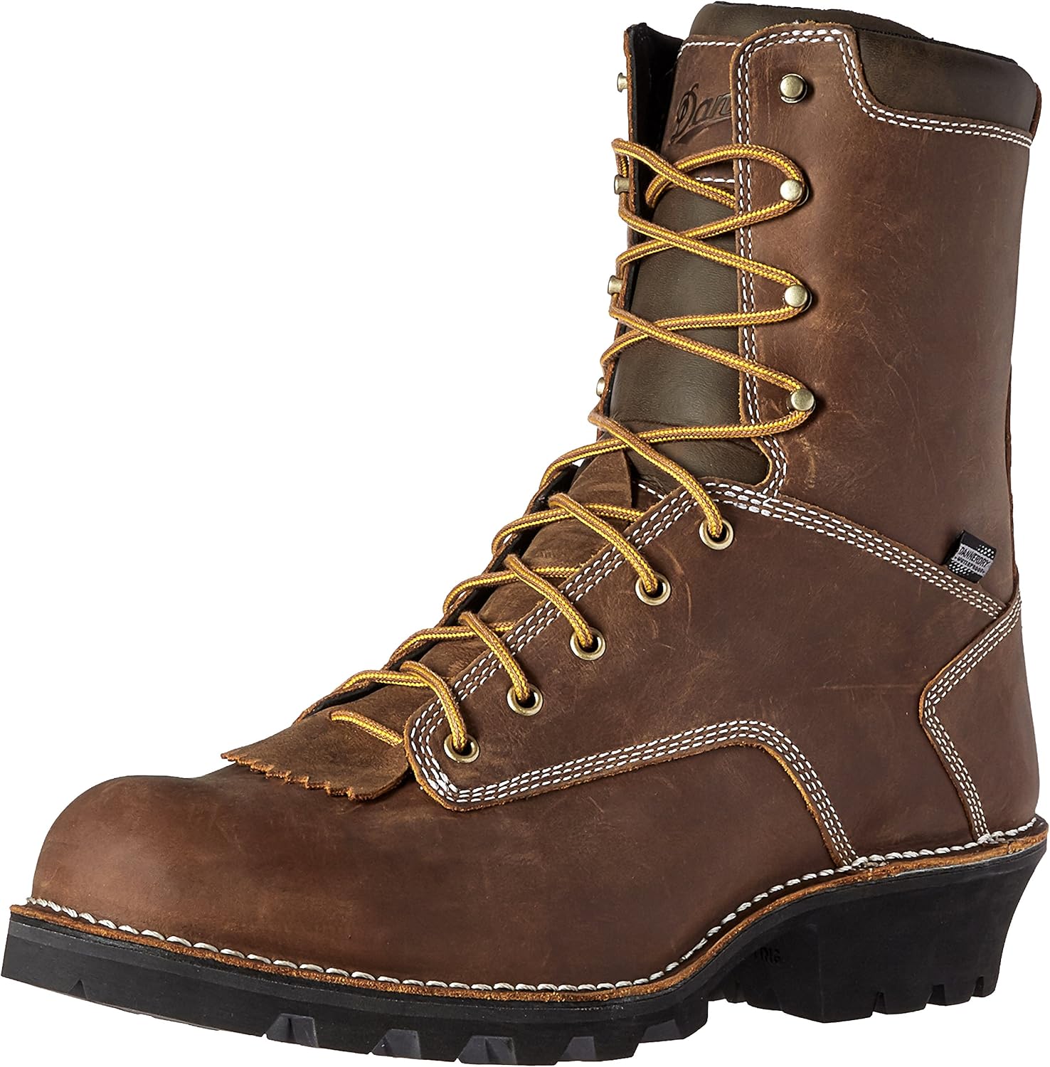 Мужские ботинки Danner Logger - водонепроницаемые, из нубука с масляной обработкой на легкой подошве с подошвой Vibram 360 с тяговой поверхностью и пяткой под углом 90 градусов, коричневый
Мужские ботинки Danner Logger - водонепроницаемые, из нубука с масляной обработкой на легкой подошве с подошвой Vibram 360 с тяговой поверхностью и пяткой под углом 90 градусов, коричневый