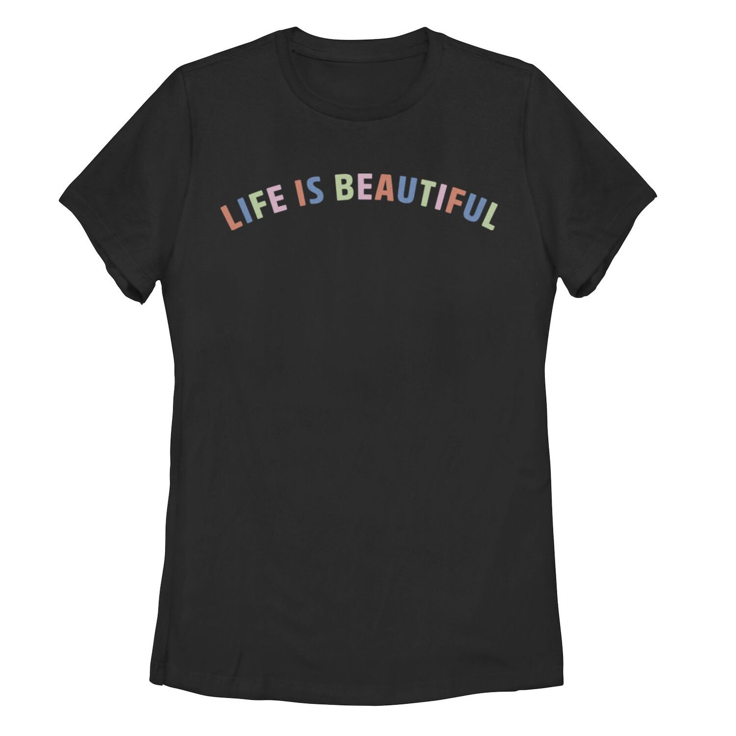 Футболка с радужной аркой для юниоров "Life Is Beautiful"
Футболка с радужной аркой для юниоров "Life Is Beautiful"
