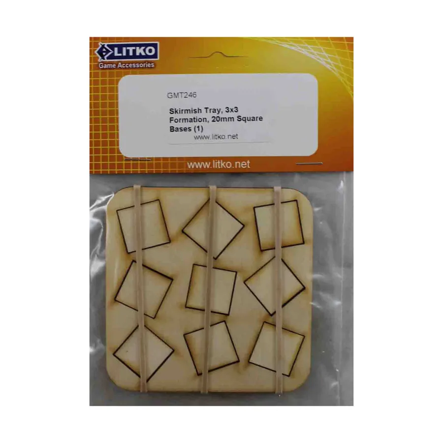 Поднос для схваток — 9 фигурок, квадратные основания 20 мм., Miniature Movement Trays - Skirmish (Litko Aerosystems)
Поднос для схваток — 9 фигурок, квадратные основания 20 мм., Miniature Movement Trays - Skirmish (Litko Aerosystems)