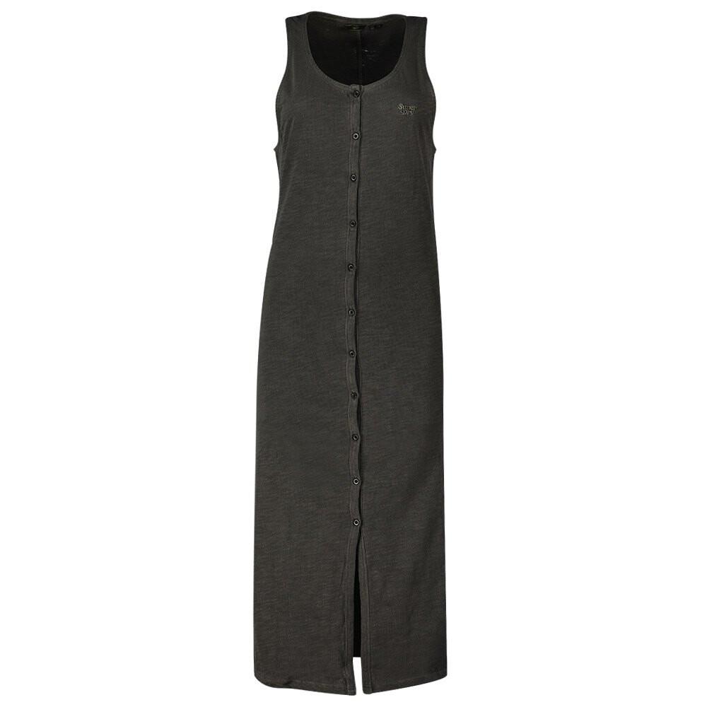 Платье Superdry Vintage Jersey Button, черный
Платье Superdry Vintage Jersey Button, черный