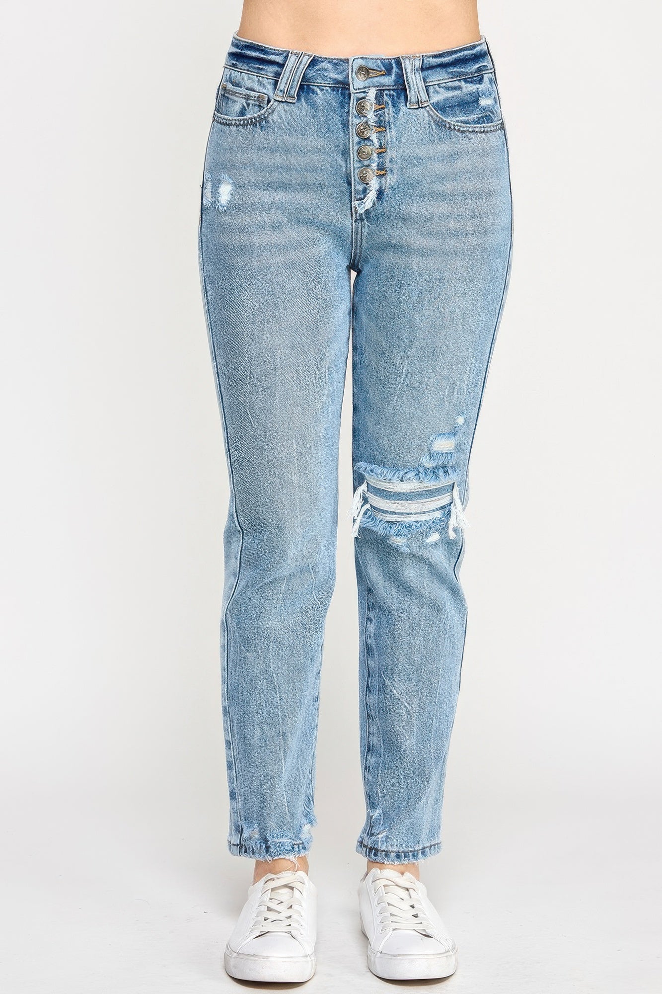 Укороченный топ с высокой посадкой и застежкой на пуговицы, узкий прямой крой TRUEDAMES, средне-синий
Укороченный топ с высокой посадкой и застежкой на пуговицы, узкий прямой крой TRUEDAMES, средне-синий