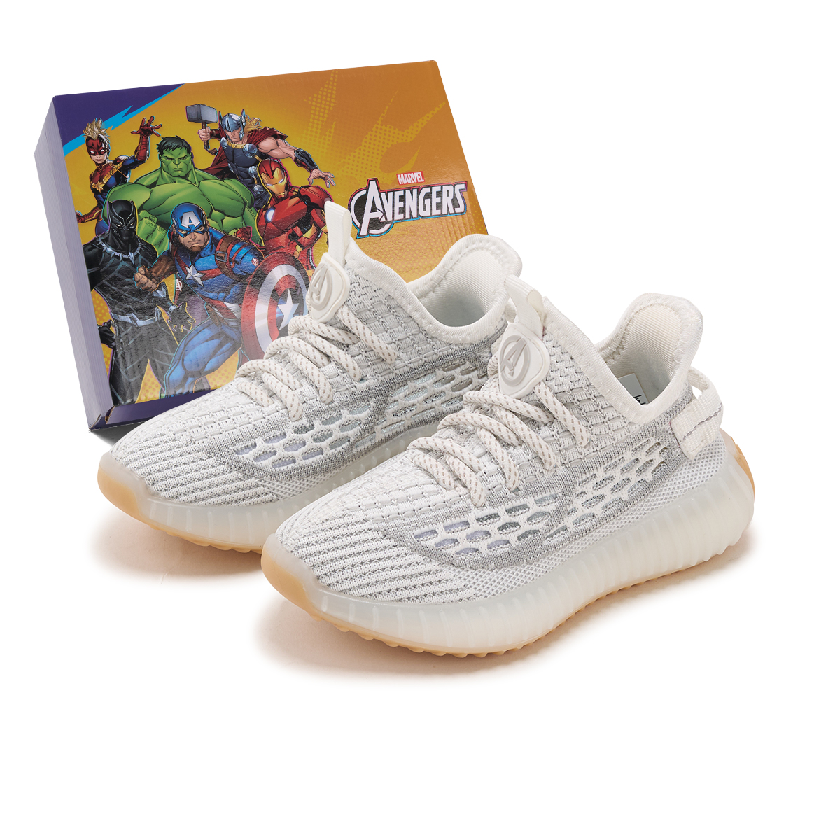 Кроссовки Marvel Series с противоскользящей подошвой, амортизирующие, износостойкие, дышащие, с низким верхом для детей Disney, белый
Кроссовки Marvel Series с противоскользящей подошвой, амортизирующие, износостойкие, дышащие, с низким верхом для детей Disney, белый